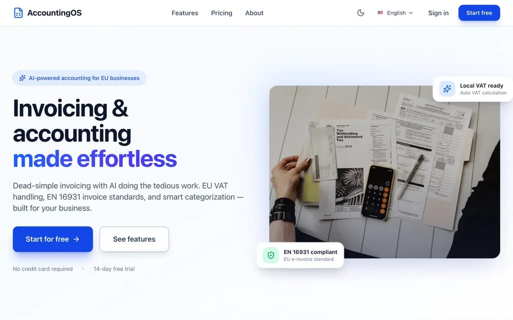 AccountingOS preview