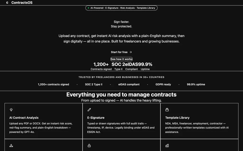 ContractsOS preview