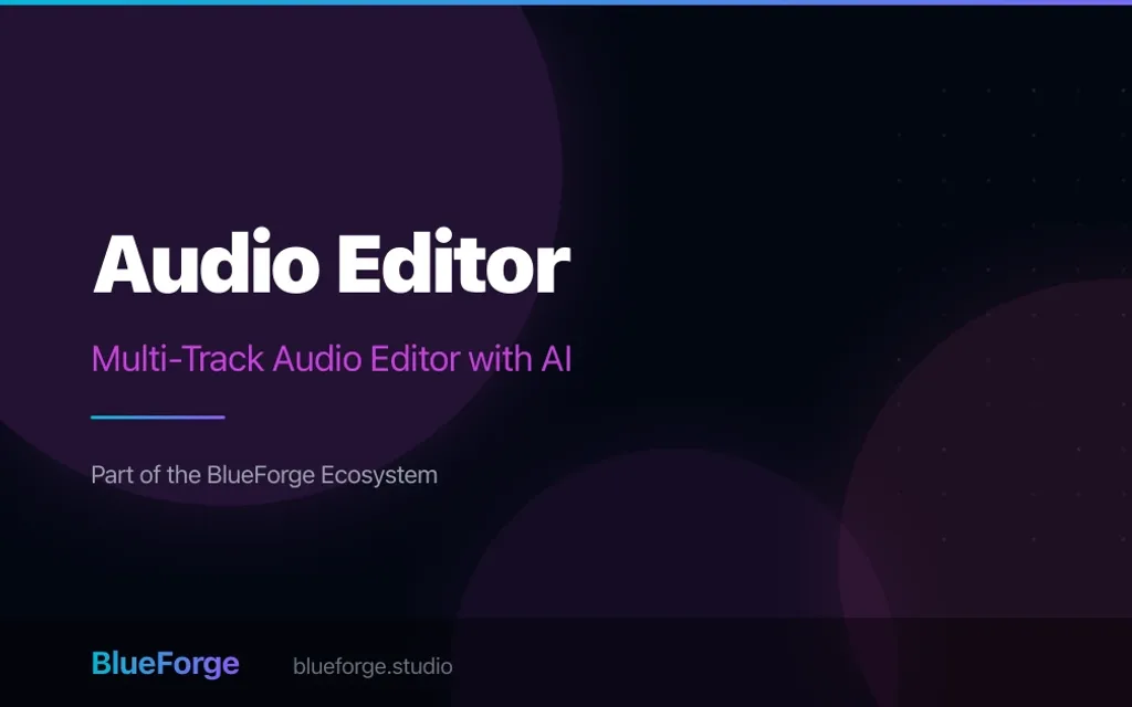 Audio Editor preview