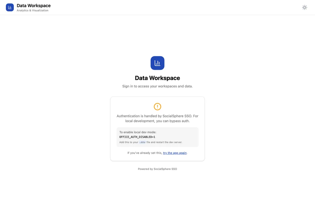 BlueForge Data home page