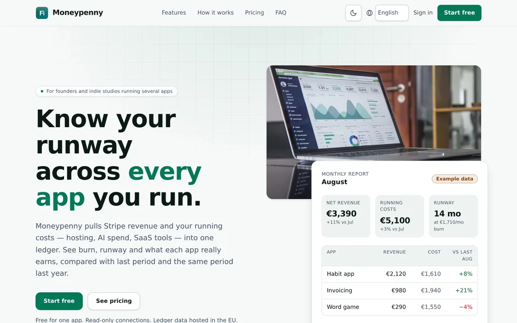 Moneypenny screenshot 1