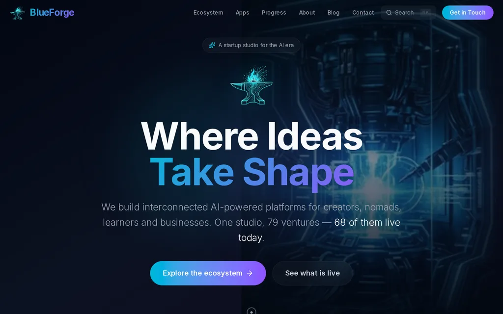 BlueForge Studio screenshot 1