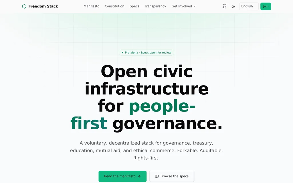 Freedom Stack screenshot