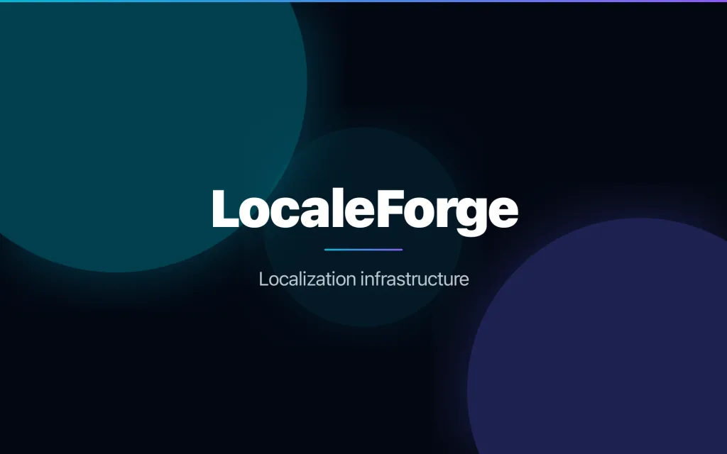 LocaleForge preview