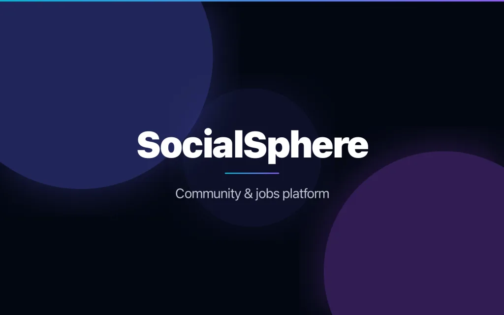 SocialSphere preview