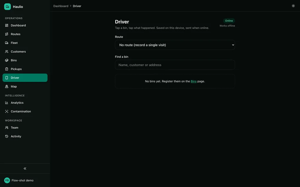 Haulio screenshot 8